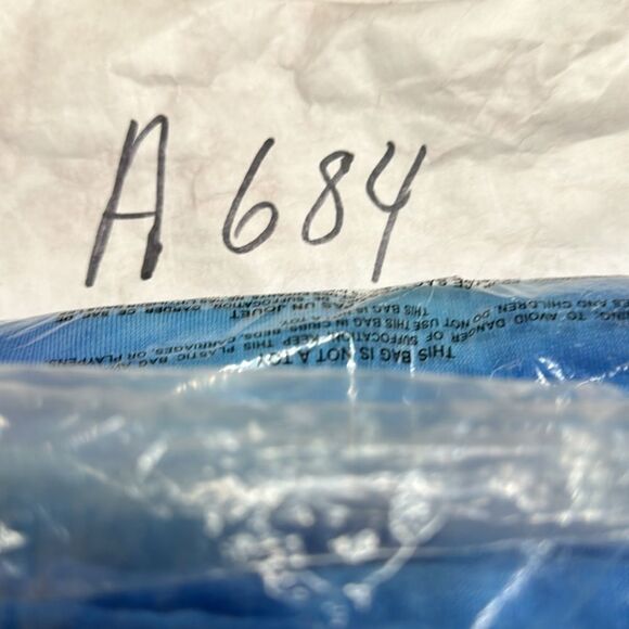 NWT VICTORIA'S SECRET PINK HIGH WAIST BLUE TIE DYE CARGO JOGGER SWEATPANTS‎ - Picture 9 of 9